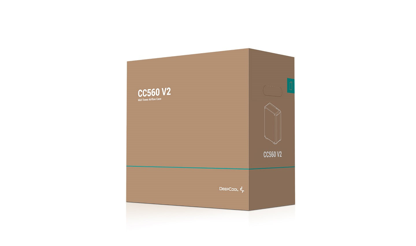 DeepCool CC560 V2 Midi Tower Black