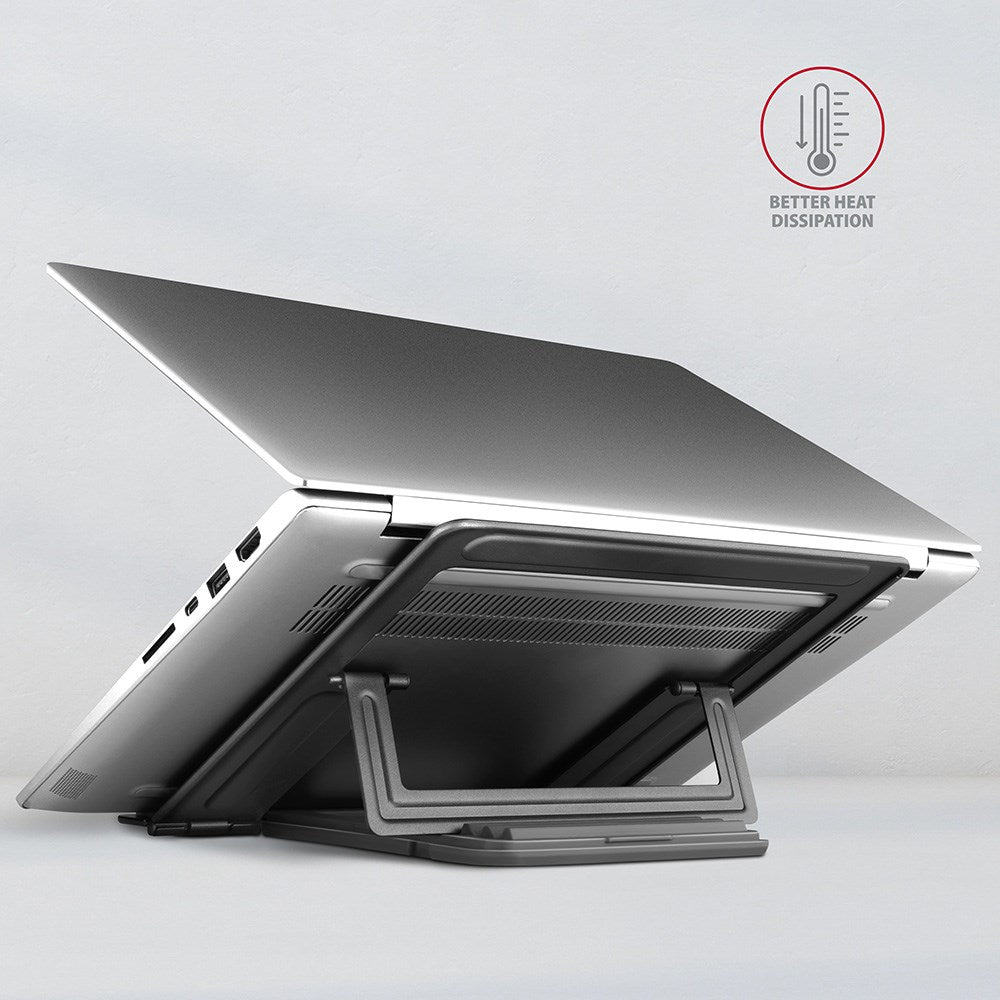 AXAGON STND-L Aluminum Stand for 10"–17.3" Laptops Grey | Model: STND-L