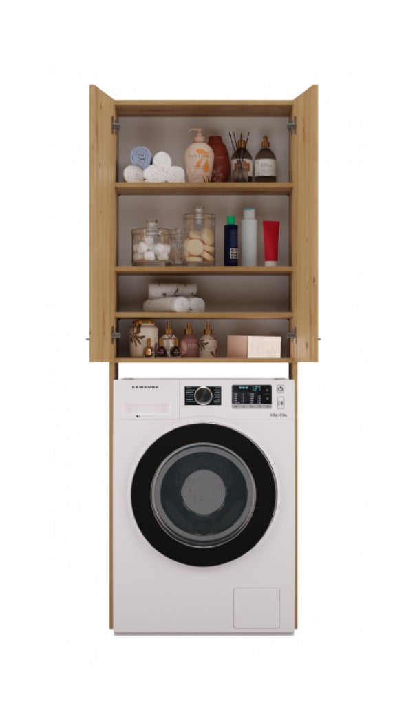 Topeshop POLA DD ARTISAN Bathroom Storage Cabinet - Artisan Oak - Model: POLA DD