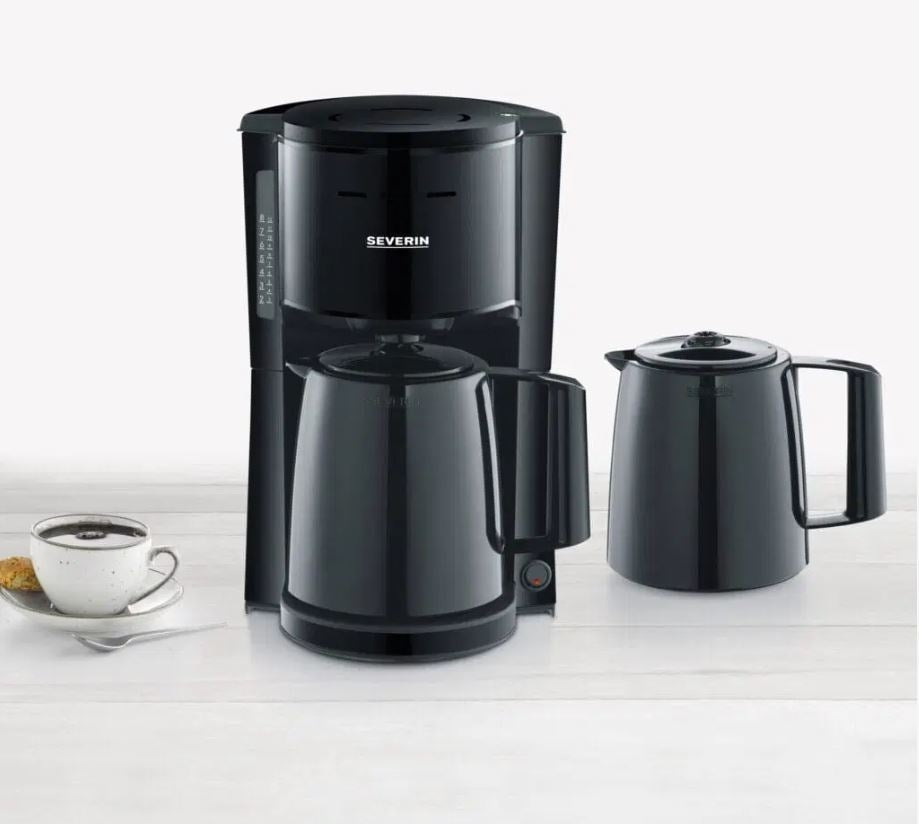 SEVERIN KA 9307 Coffee Maker with 2 Thermoses | Model KA9307