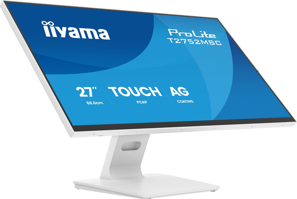 IIYAMA ProLite T2752MSC-W1AG 27" Full HD LCD Touchscreen Monitor 1920 x 1080 Windows, Linux