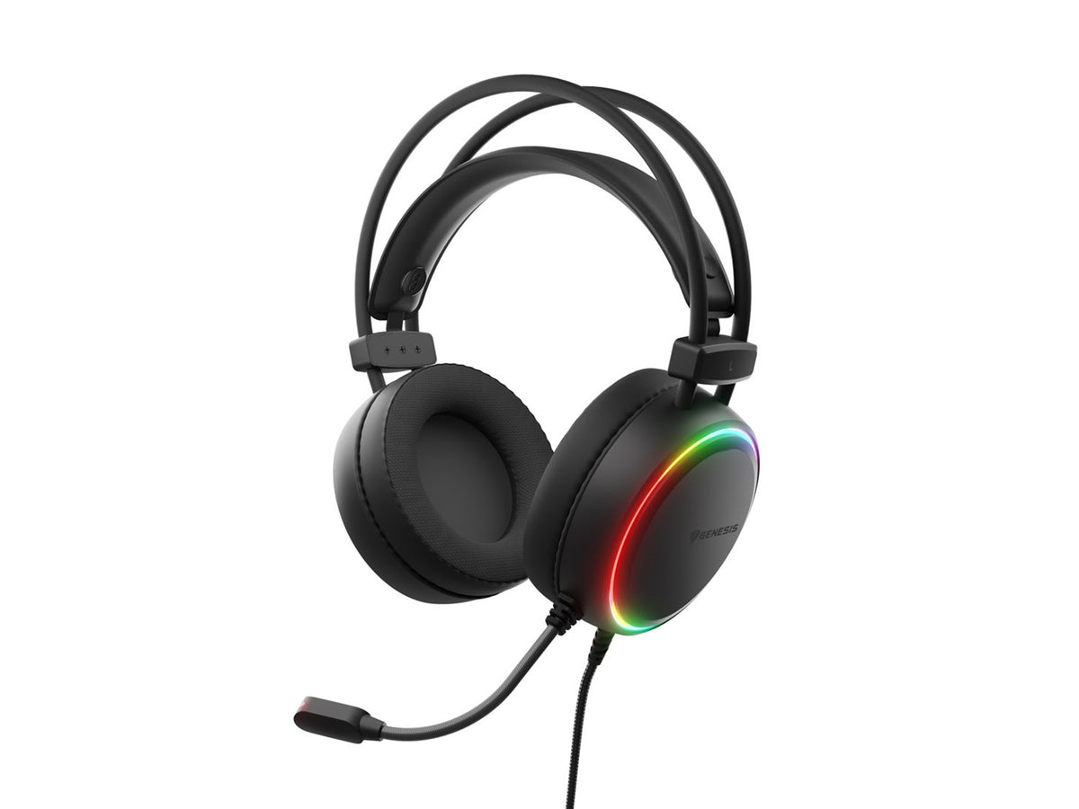 GENESIS NEON 614 RGB USB Headphones with Built-in Microphone NSG-2414