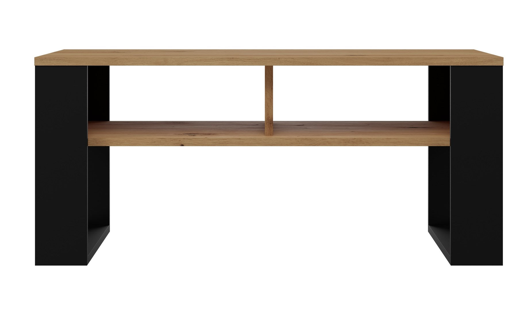 Topeshop MODERN 2P Coffee Table Artisan/Black - Model: MODERN 2P