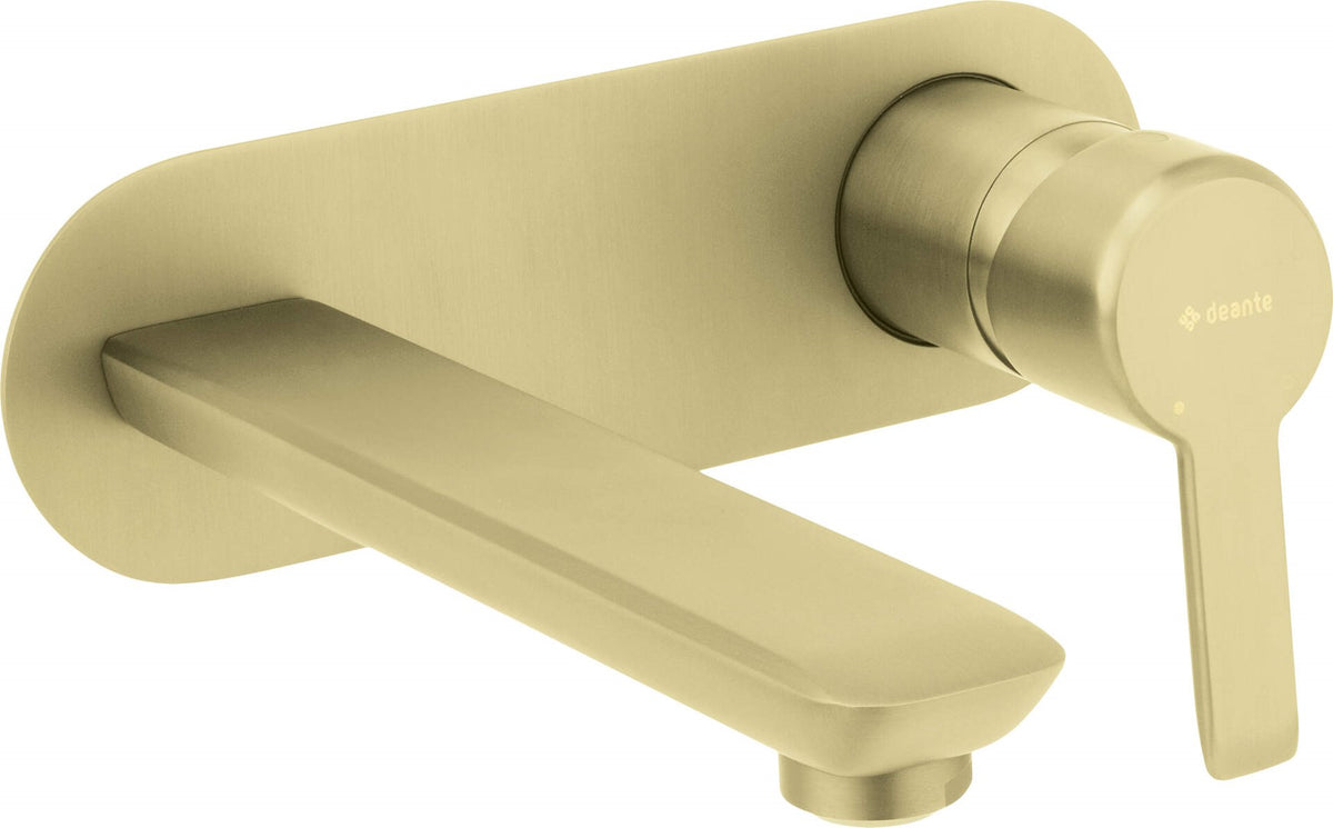 Deante Concealed Washbasin Mixer Single-Lever Brushed Gold BQA R54L