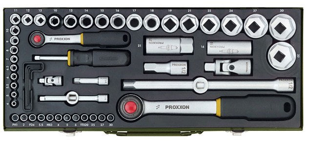 Proxxon 23 040 Socket wrench set 56 pc(s)