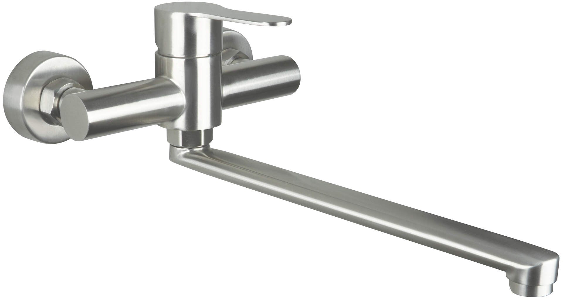 Wall-mounted kitchen faucet