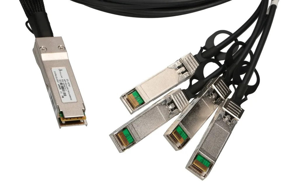 Extralink QSFP+ Cable 40Gbps to 4x 10Gbps 3 m 30AWG