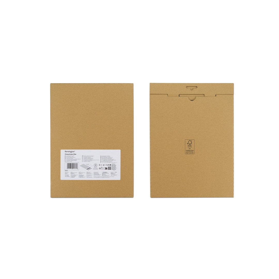 Kensington High Clarity Privacy Screen Filter - 2-way, removable for 24" screens 16:9 (HC240A1610E)