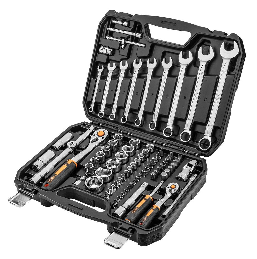 NEO Tools 10-059 Socket Set 82 Pieces
