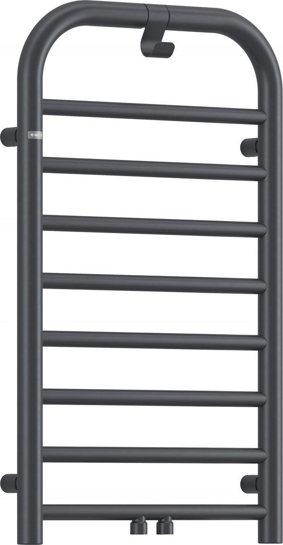 Deante Bathroom Radiator 85 cm Water-Electric Low Carbon Steel Titanium Matt AGI DG31