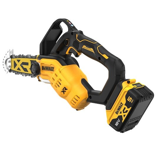DeWALT DCMPS520P1-QW Power Hedge Trimmer 18V XR with 5Ah Battery