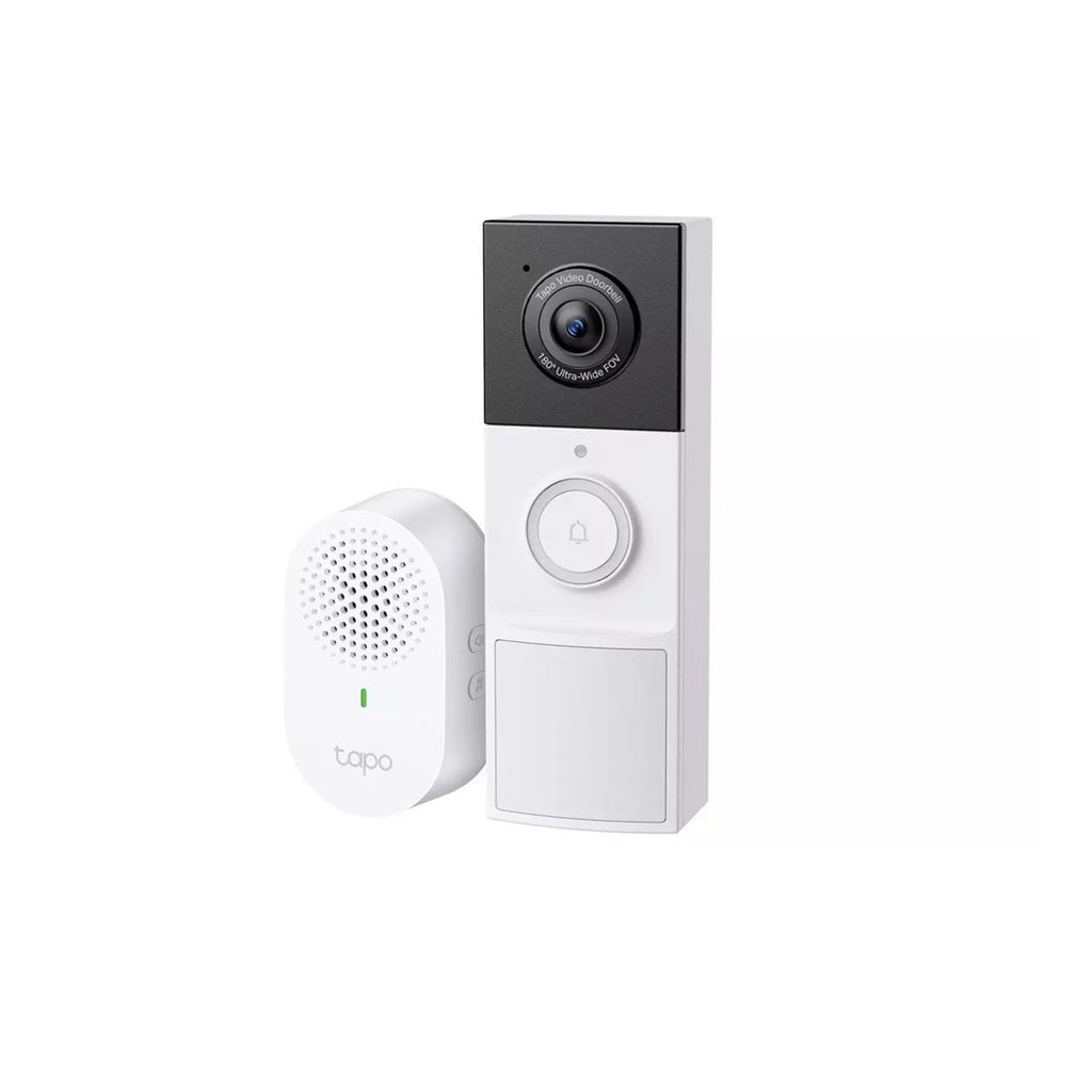 TP-Link Tapo Video Doorbell Camera 2304x1296, Wi-Fi, Rechargeable Battery, TAPO D210