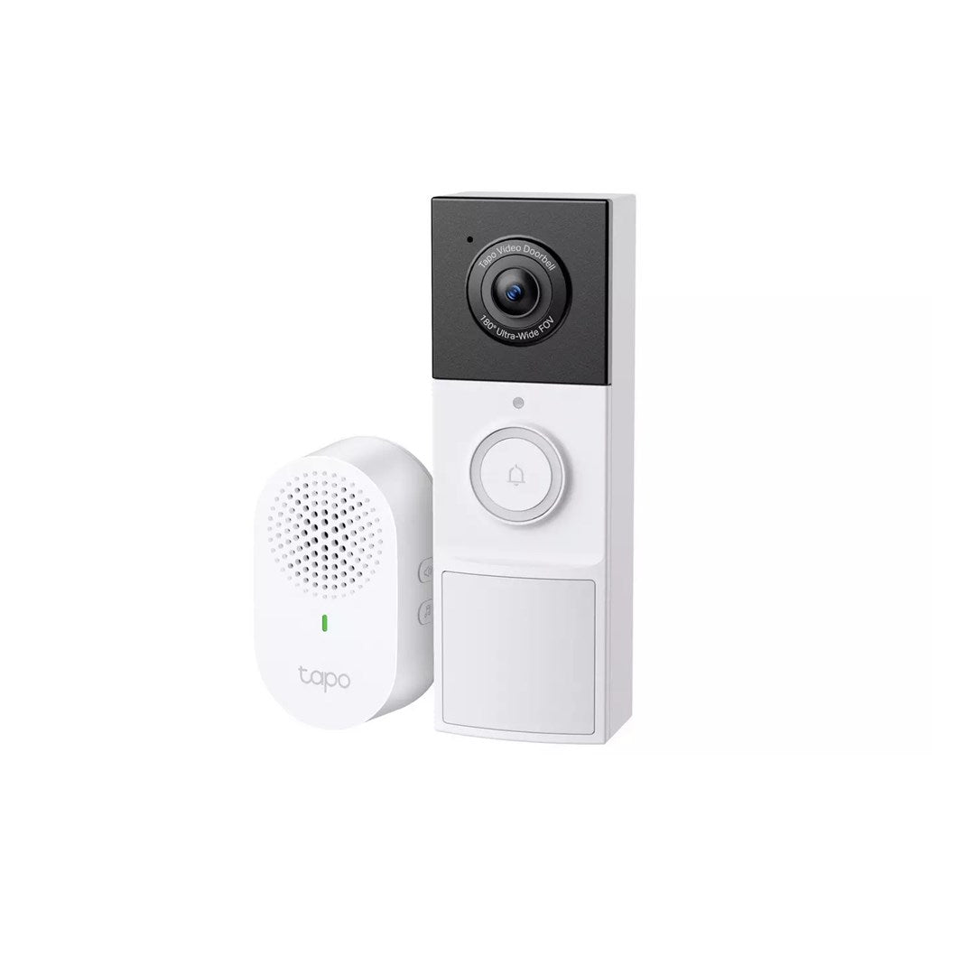 TP-Link Tapo Video Doorbell Camera 2304x1296, Wi-Fi, Rechargeable Battery, TAPO D210