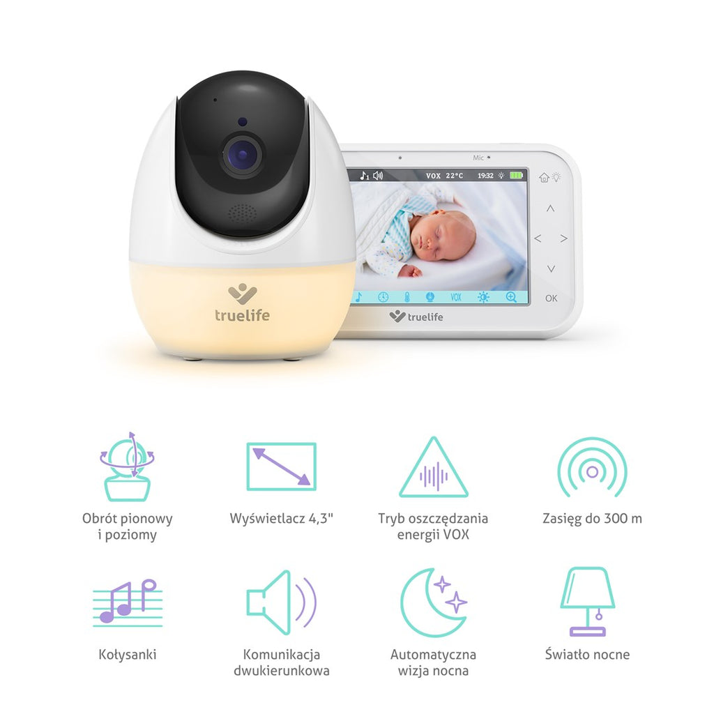 TrueLife NannyCam R4 Pro baby monitor