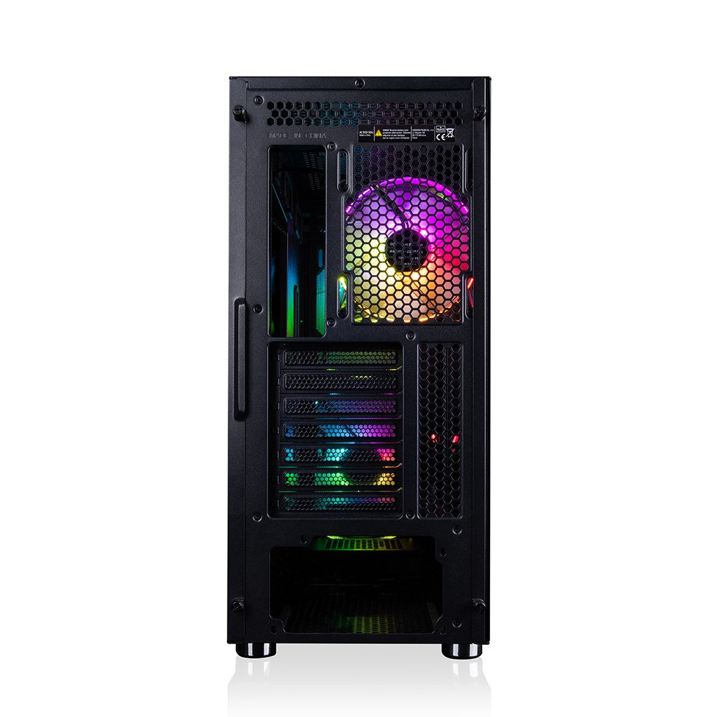 Modecom AMIRANI ARGB Midi Tower PC Case - Black - ATX/ITX/micro ATX (AT-AMIRANI-PG-10-000000-0002)