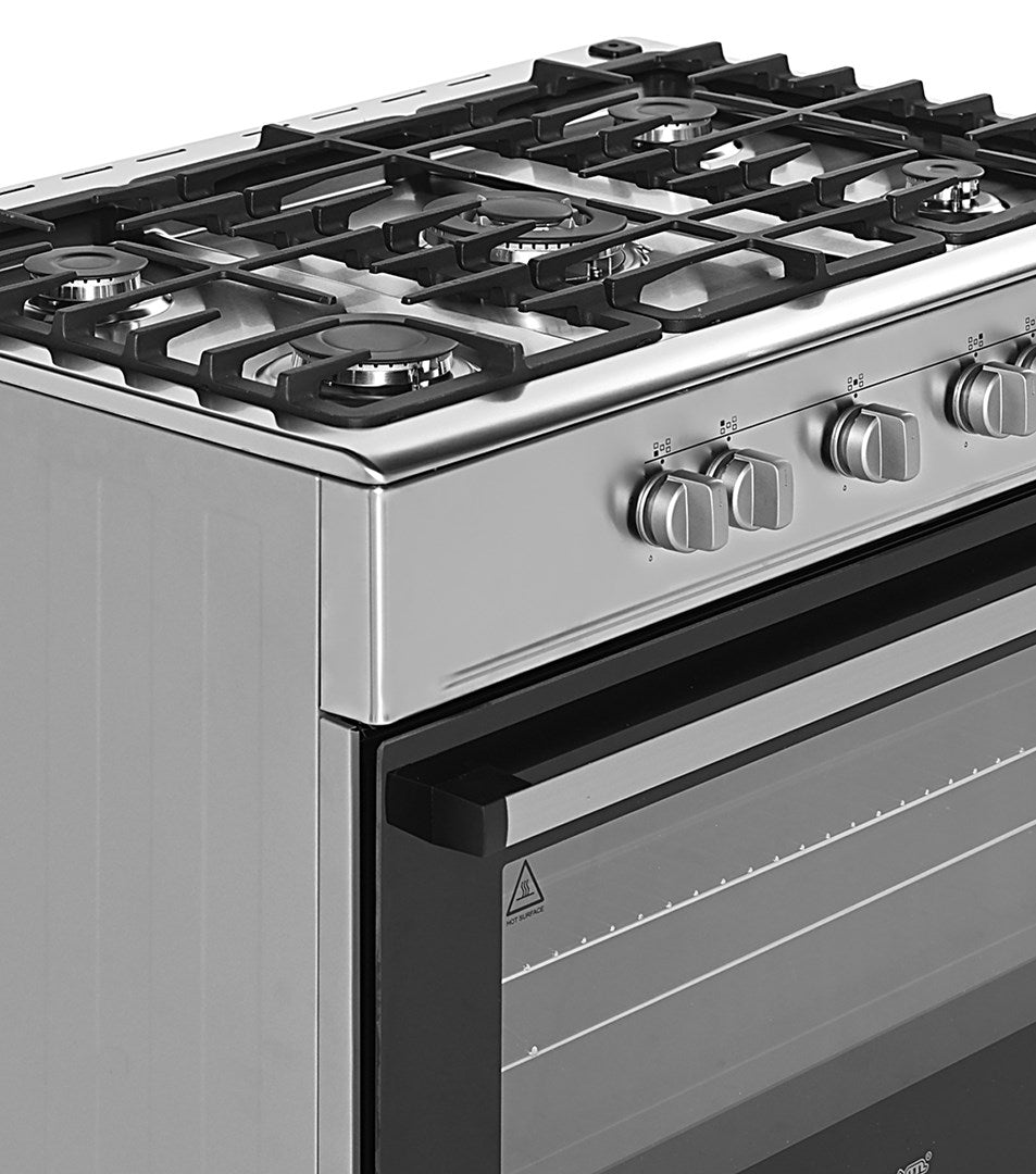 Ravanson Gas/Electric Cooker KWGE-K90A Cheff Inox