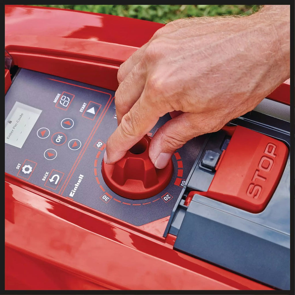 EINHELL Robotic Lawn Mower 750 m² Cutting Width 18 cm Model 3413811