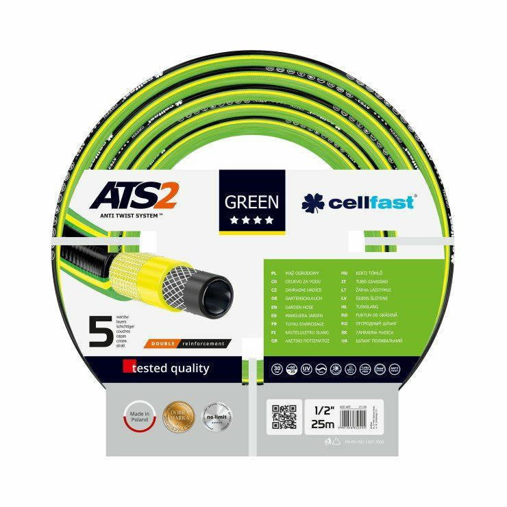 CELLFAST Garden Hose 20 m 3/4 inch 6000 g 390 mm Width 15-122