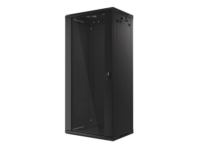 Lanberg WF01-6427-10B rack cabinet 27U Wall mounted rack Black