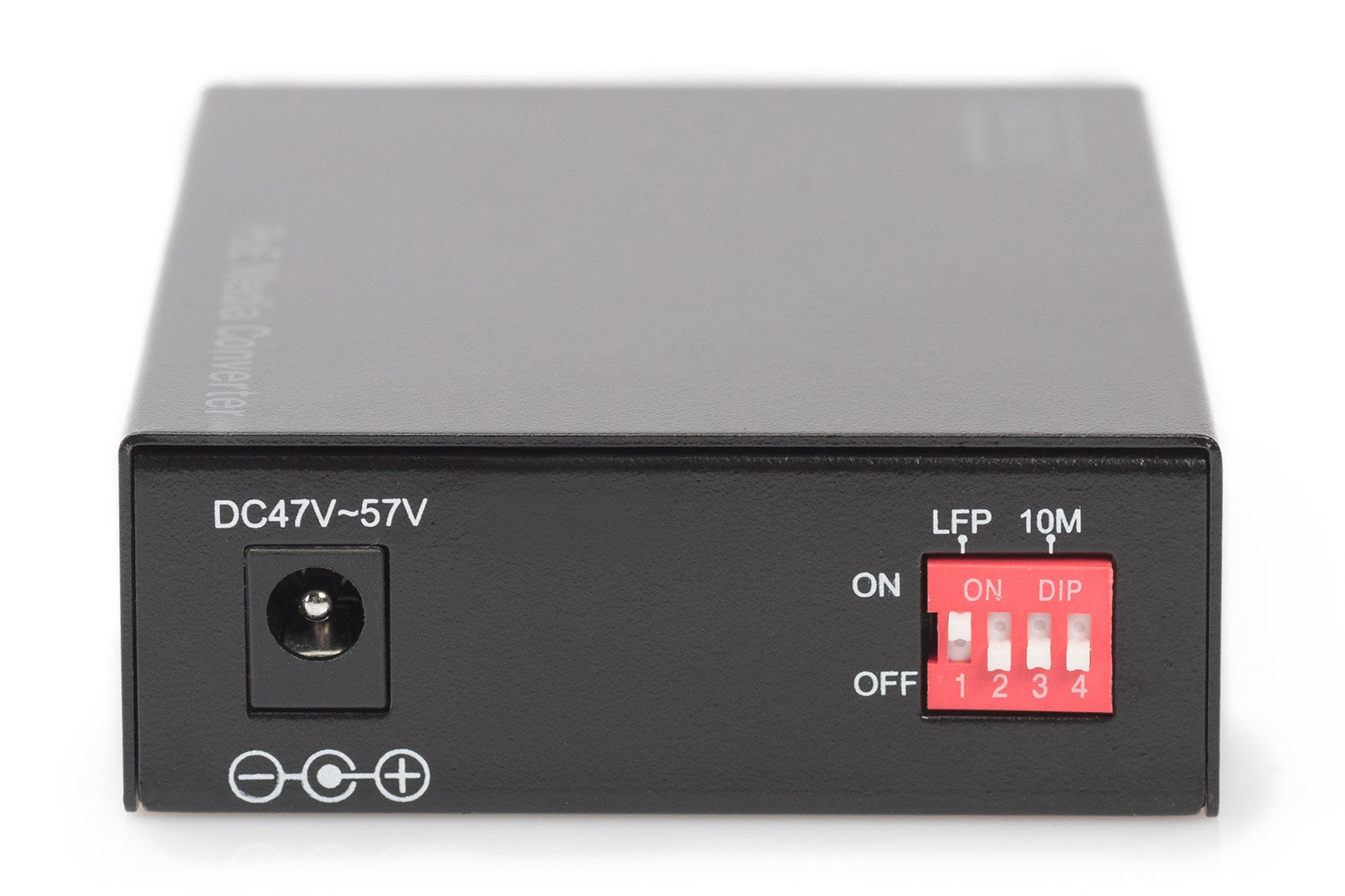 DIGITUS Professional DN-82140 - Medienkonverter - GigE - 10Base-T, 100Base-TX, 1000Base-T, 1000Base-X - RJ-45 / SFP (mini-GBIC) - bis zu 80 km (DN-82140)