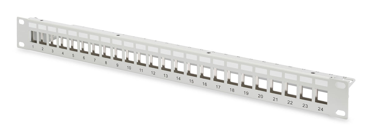 DIGITUS 24-Port Modular Patch Panel with 24x DN-93615 (DN-91410-24)