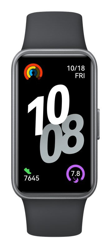 Huawei Band 10 Smartwatch - Black - Compatible with iOS and Android - Model 55020EEP