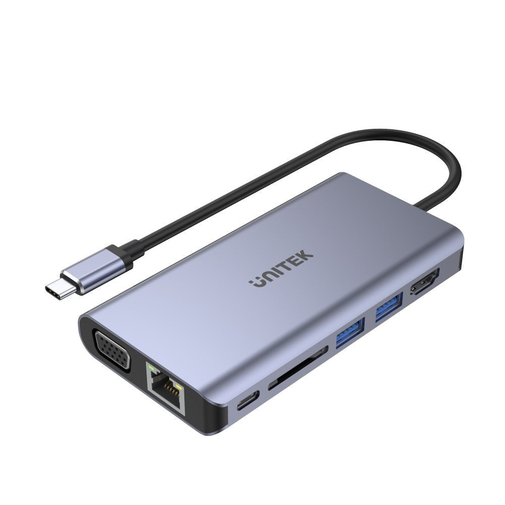 HUB 8-in-1 USB-C 3.1     PD 100W  D101