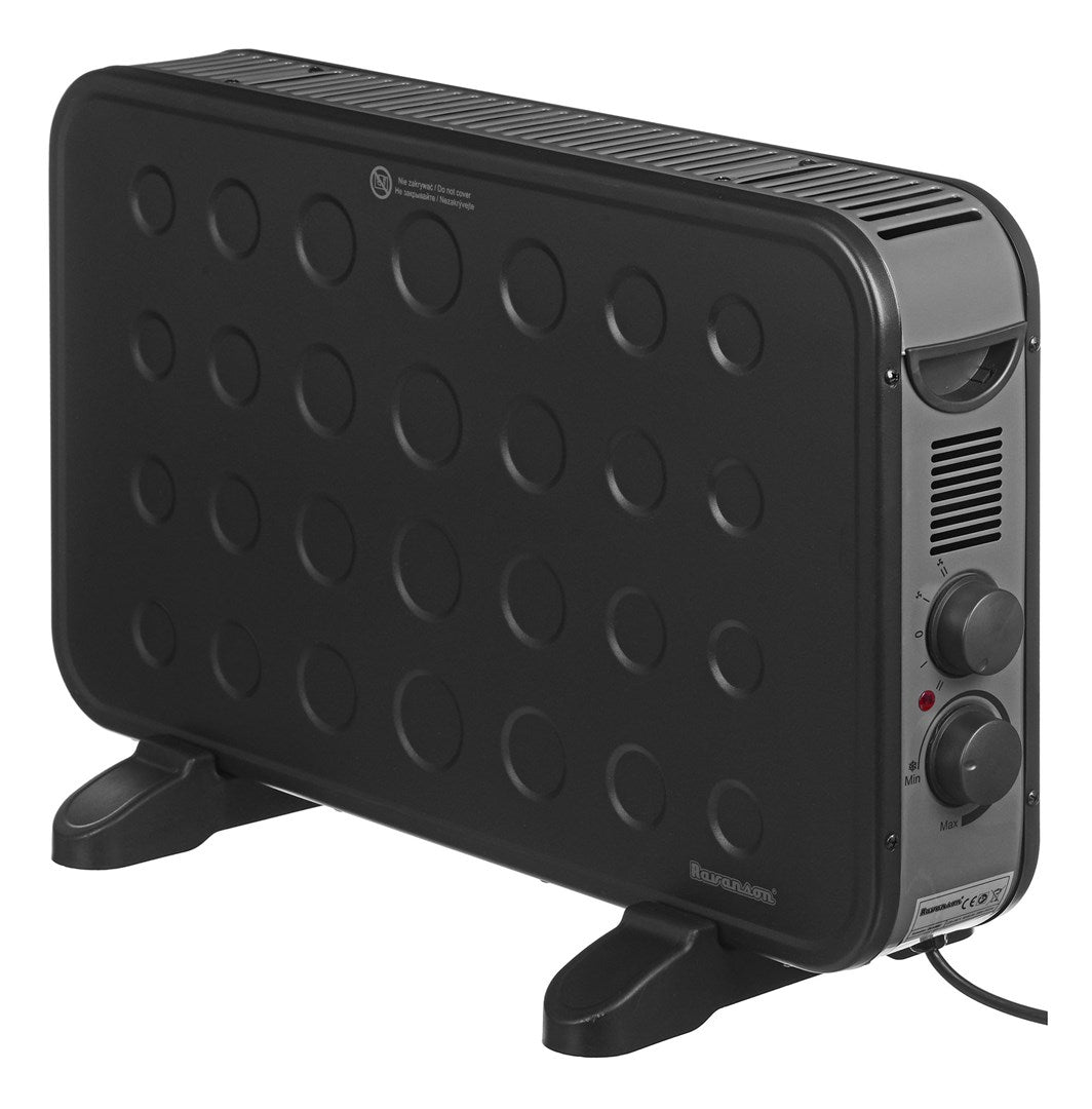 Ravanson CH-9000BT Electric Space Heater Black 2000 W