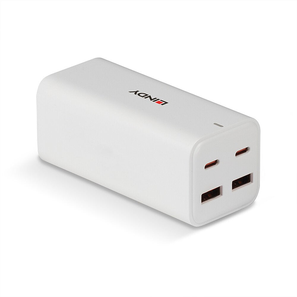 Lindy 100W 4-Port USB GaN Fast Charger Multiport-Ladegerät (73441) (73441)