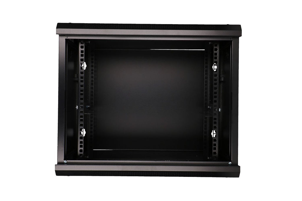 Extralink Rackmount Cabinet 9U 600x600 Black Wall Mounted
