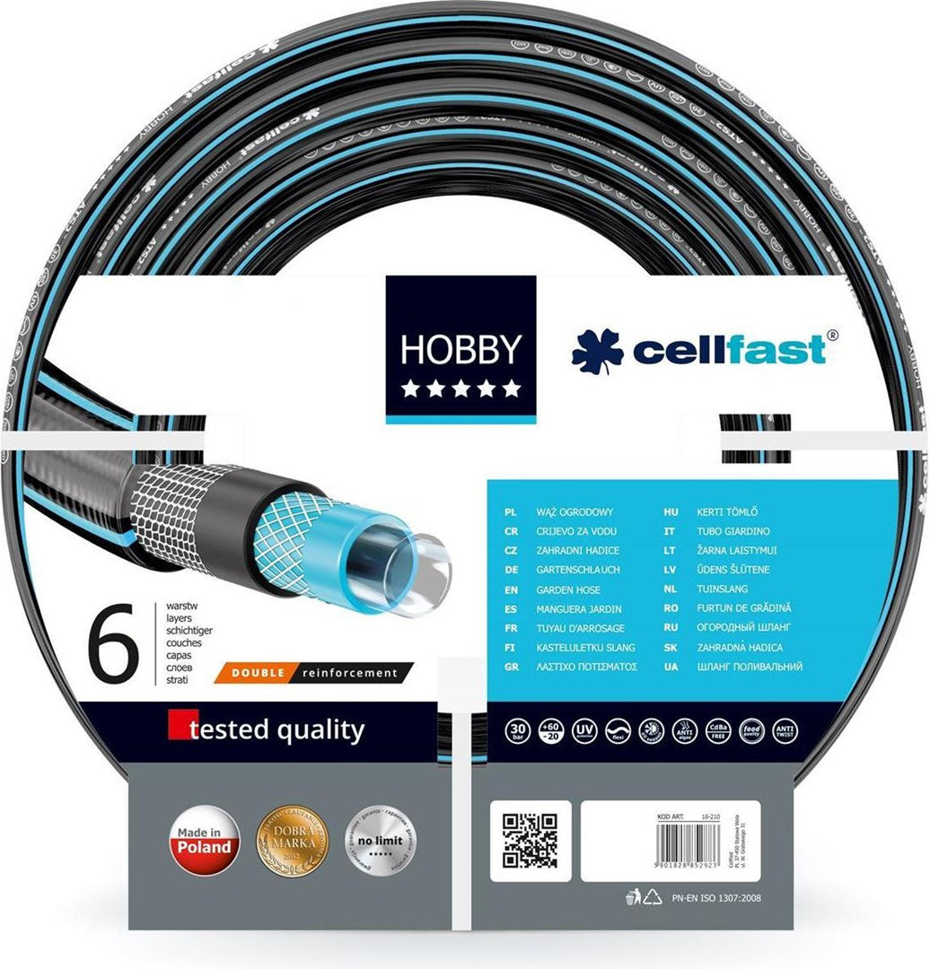 CELLFAST HOBBY ATS 1/2" Garden Hose 60 m CF16295S