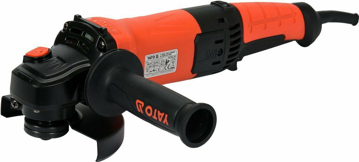 YATO Angle Grinder 125 mm 1400W Speed Control