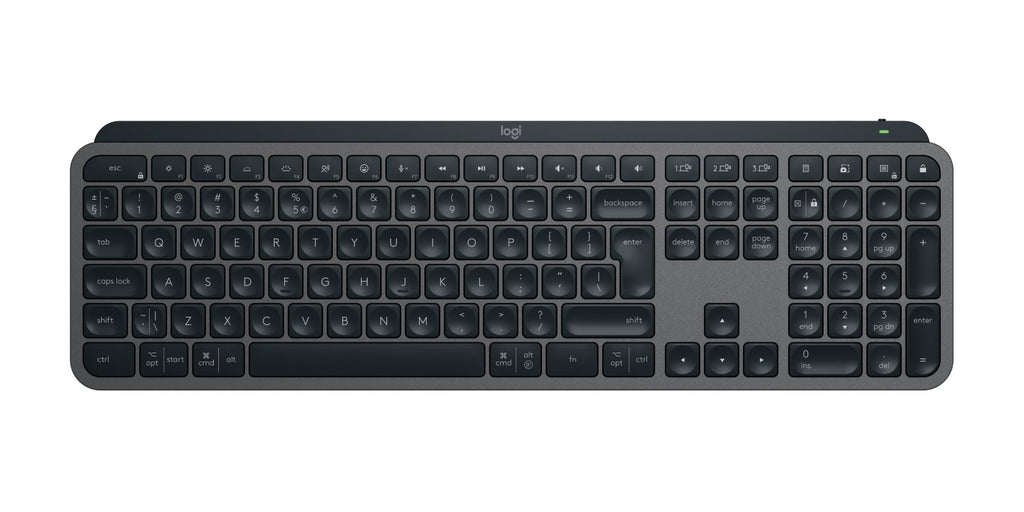 Logitech MX Keys combo for Business Gen 2 Keyboard Mouse Included RF Wireless + Bluetooth QWERTY US International Graphite (920-010933)