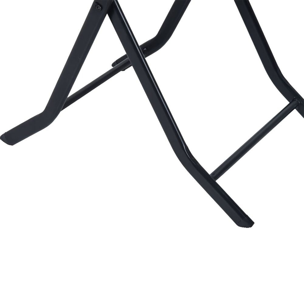 Garden Furniture Set Black Forest - 2 Folding Chairs and Table
