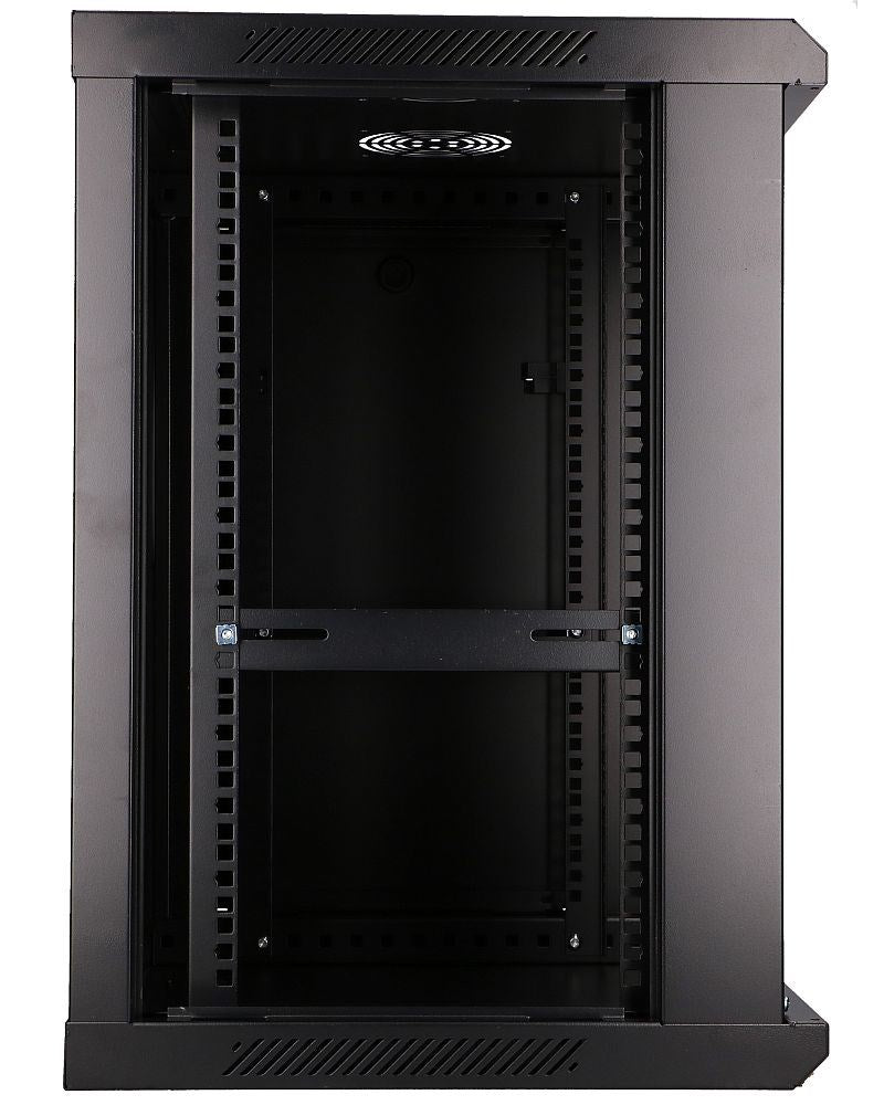Extralink Rackmount Cabinet 12U 600x450 Black Wall Mounted