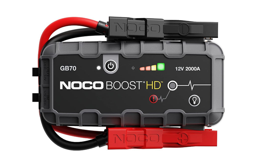 NOCO GB70 Boost 12V 2000A Jump Starter with Integrated 12V/USB Battery (GB70)