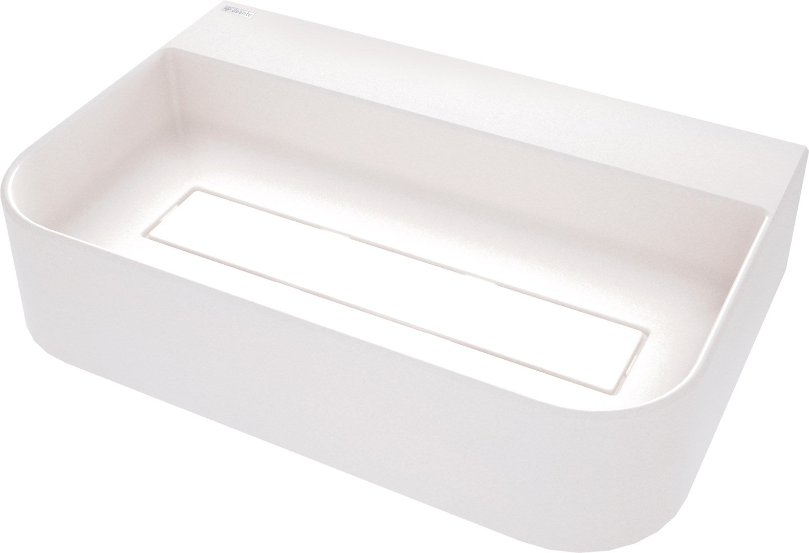 Deante Granite Sink 405x605 mm Alabaster with Faucet Hole