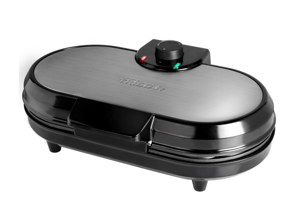 Tristar | WF-2120 | Waffle maker | 1200 W | Number of pastry 10 | Heart shaped | Black