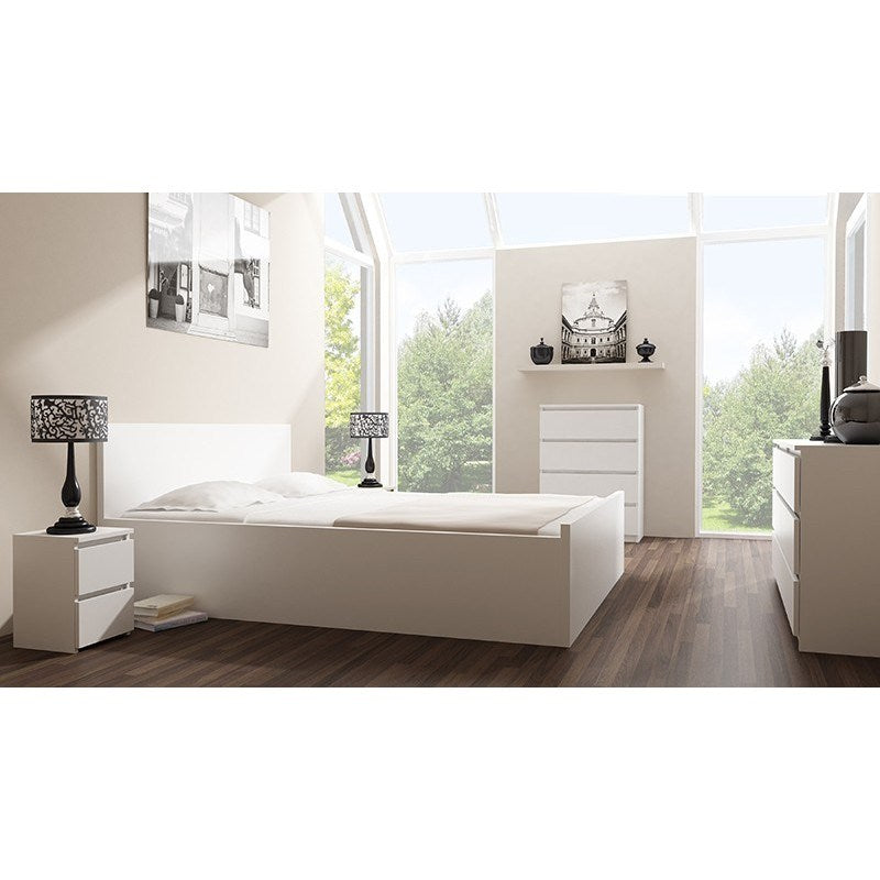Topeshop M6 120 BIEL Chest of Drawers White