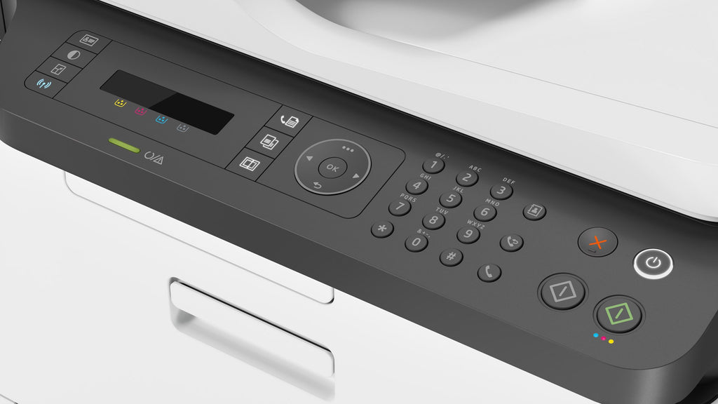 HP Laser 179fnw Wireless Multifunction Color Printer  Copier  Scanner; Duplex