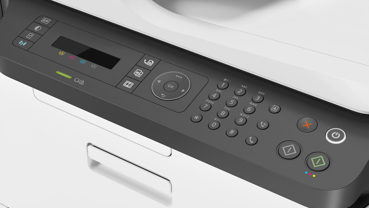 HP Laser 179fnw Wireless Multifunction Color Printer  Copier  Scanner; Duplex