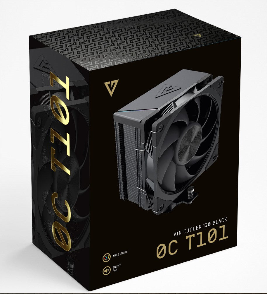 MODECOM Volcano 0C T101 Processor Air Cooler 120 mm Black