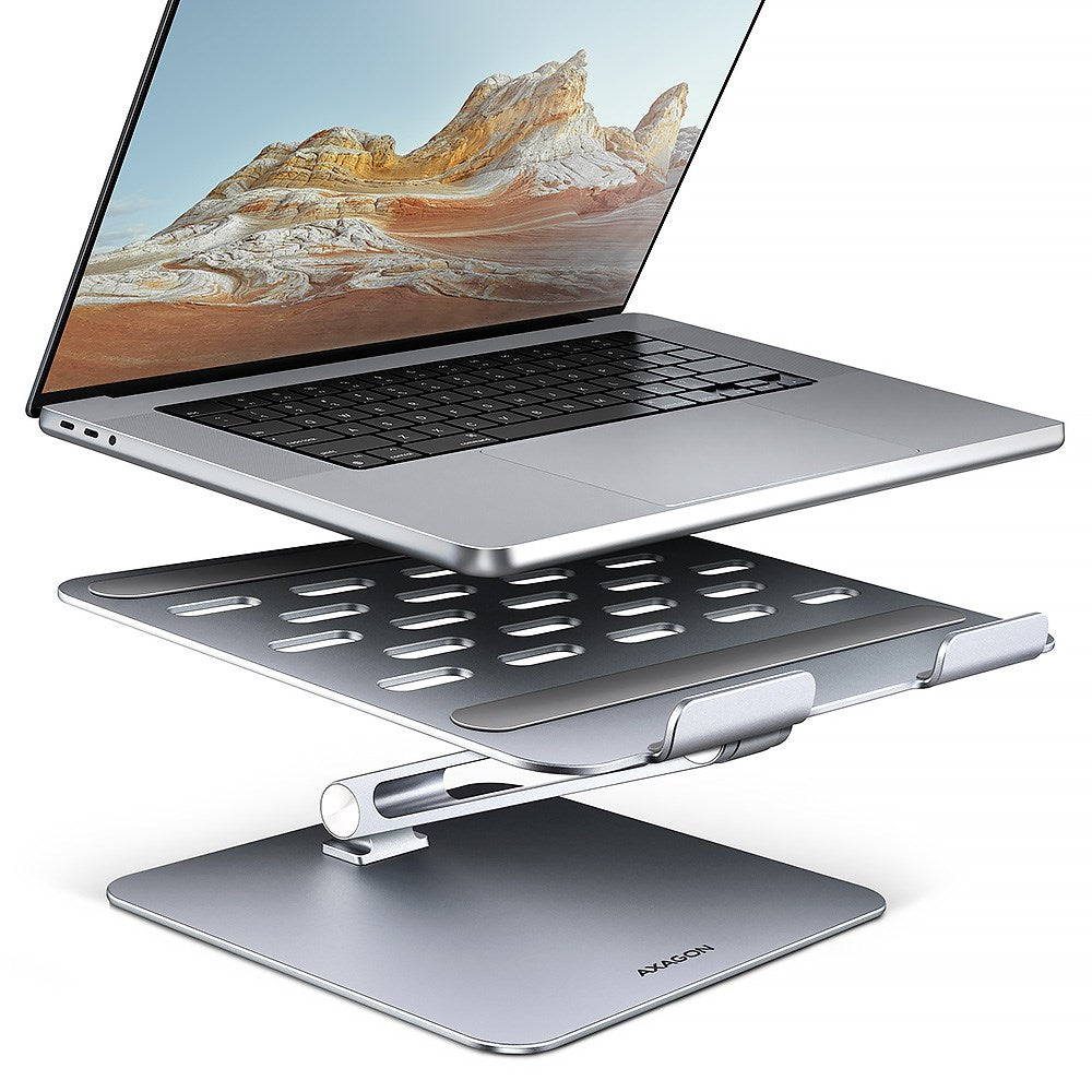 AXAGON Adjustable Laptop & Tablet Stand Aluminum ZUWE-579