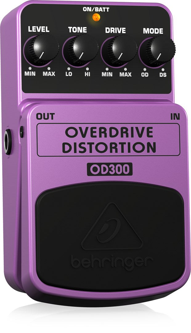 Behringer OD300 effects pedal Purple  Black