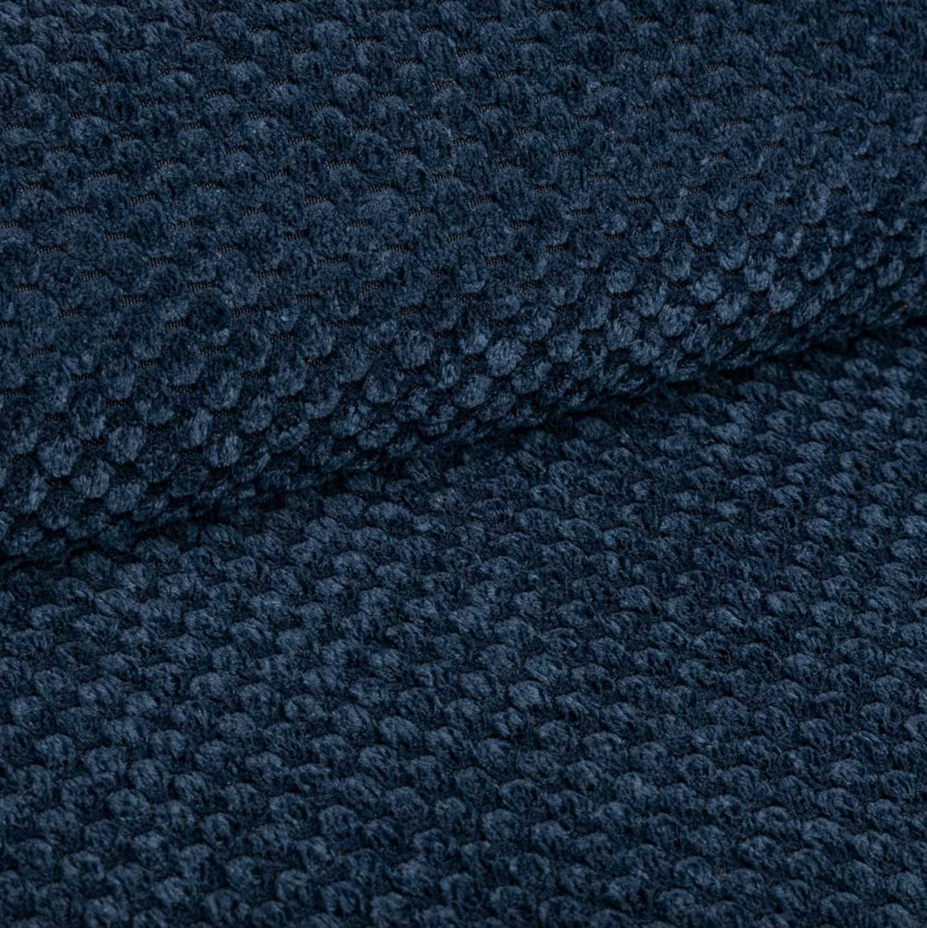 WOBA navy blue pouffe-mattress