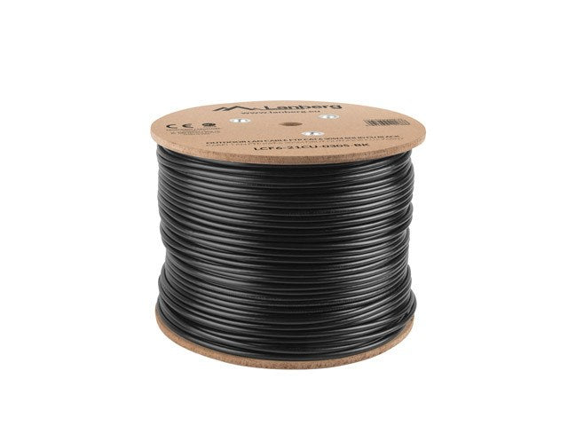 Lanberg LCF6-21CU-0305-BK Networking Cable Black 305 m Cat6 F/UTP