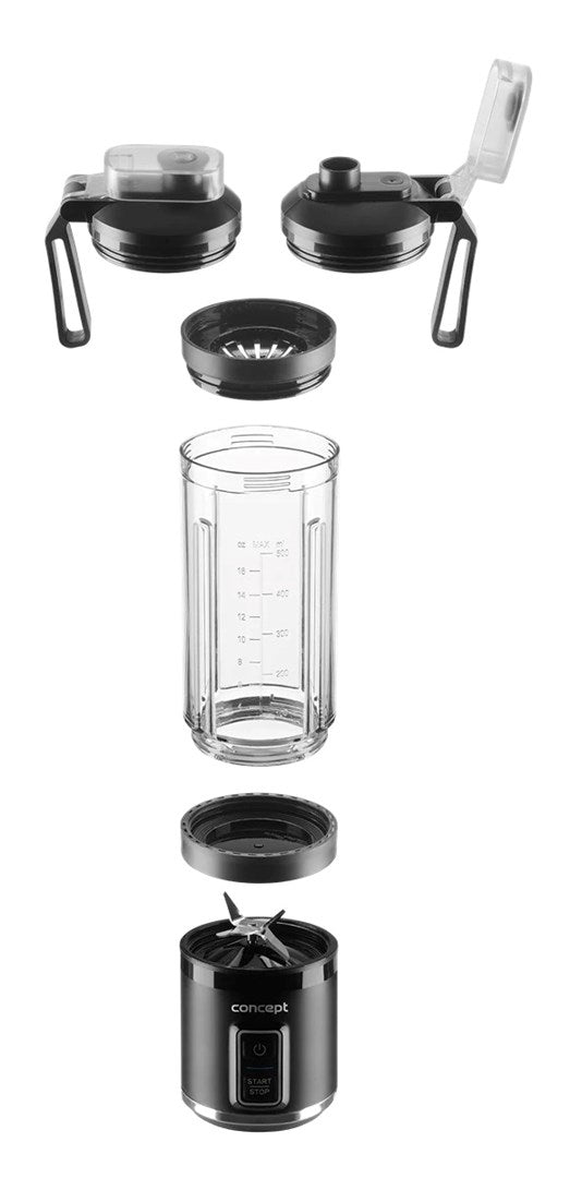 CONCEPT Cordless Blender 120 W, 720 ml Bottle Capacity, 2 Bottles Included, Model SM4050