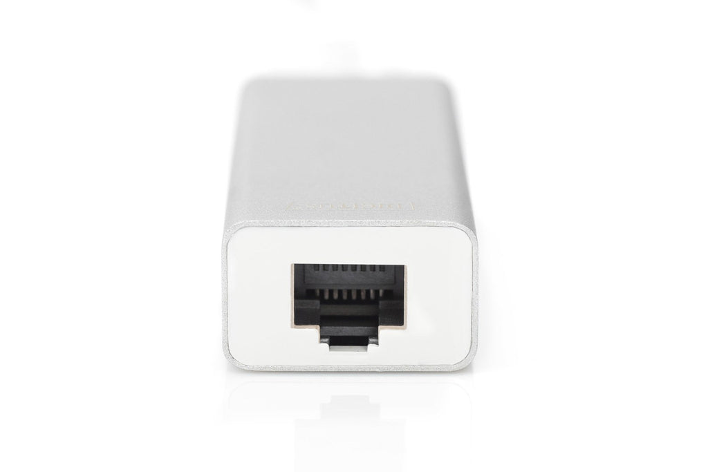 DIGITUS USB Type-C 3-Port Hub + Gigabit Ethernet | Model DA-70255