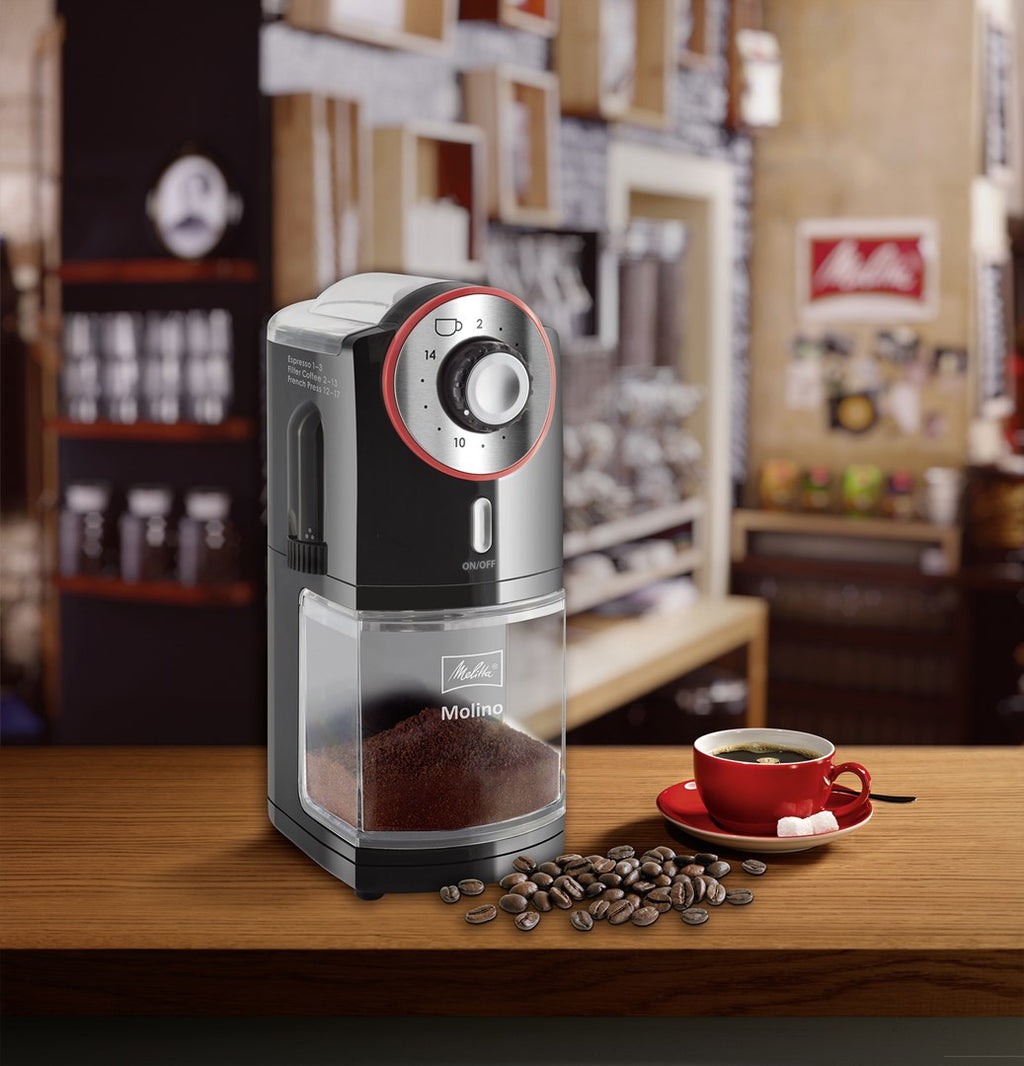 Melitta Coffee Grinder 100W 200 g Capacity 17 Settings 1019-01