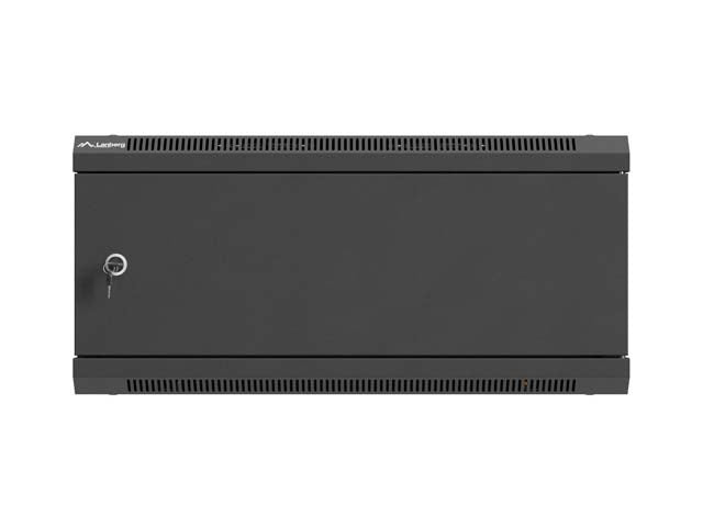 Lanberg Wall-mounted Rack 4U Black WF01-6404-00B